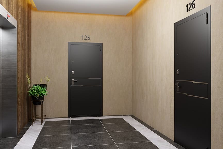 Открывание входных дверей